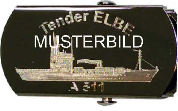 Hosengürtel + Schnalle mit Gravur